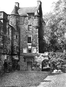 Ferniehirst Castle, Jedburgh, Borders, Scotland, 1924-1926.Artist: Valentine & Sons Ltd