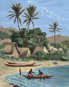 Tamatave, Island of Madagascar, 1882. Creator: Unknown.