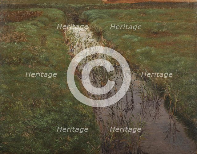 A Ditch, c.1850. Creator: Lorenz Frolich.