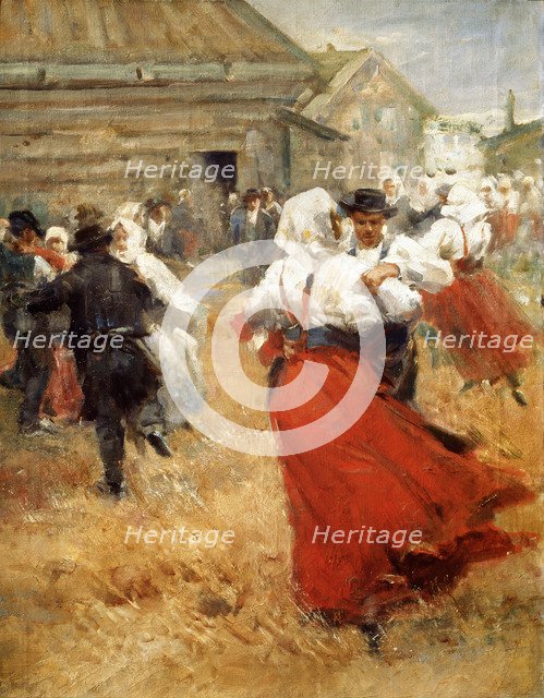 'Country Celebration', late 19th or early 20th century. Artist: Anders Leonard Zorn