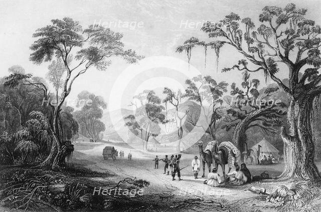 'Entrance to the Keree Pass', 1845. Creator: Unknown.