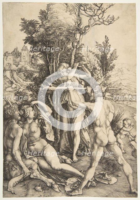 Hercules at the Crossroad, ca. 1498. Creator: Albrecht Durer.