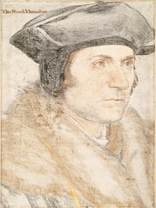 Portrait of Sir Thomas More (1478 -1535), c1526-1527. Creator: Holbein, Hans, the Younger (1497-1543).