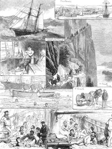 A cruise of naval volunteers: trip to Norway, 1881. Creator: C. R..