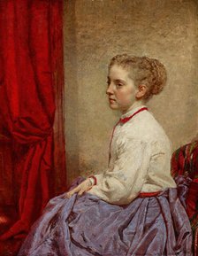 Portrait of Amelia G. Studley, date unknown. Creator: Joseph Oriel Eaton.