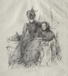 Two Women. Creator: James McNeill Whistler (American, 1834-1903).