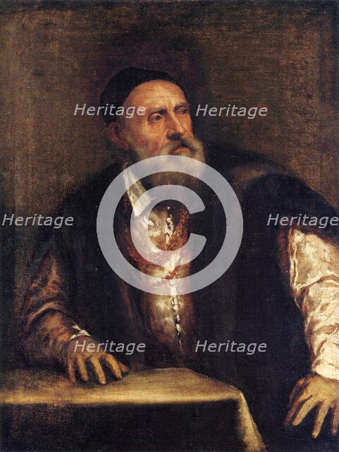 Self-Portrait, ca 1550-1562. Creator: Titian (1488-1576).