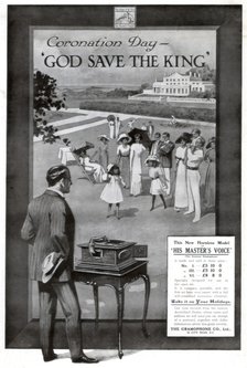 Advertisement for the Gramophone and Co. Ltd Artist: Unknown