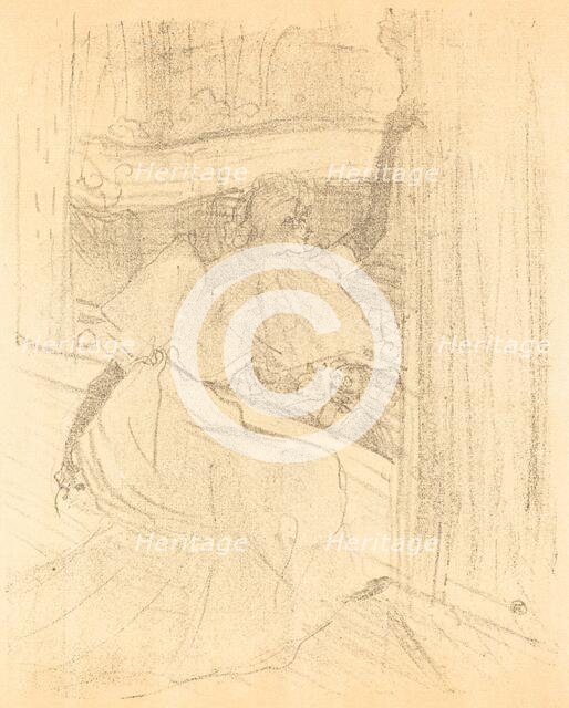 Bowing to the Audience (Saluant le public), 1898. Creator: Henri de Toulouse-Lautrec.