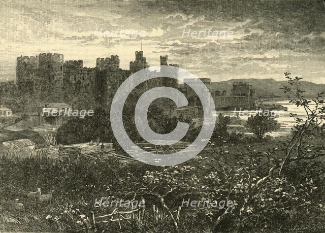 'Conway Castle, from the Road to Llanrwst', 1898. Creator: Unknown.