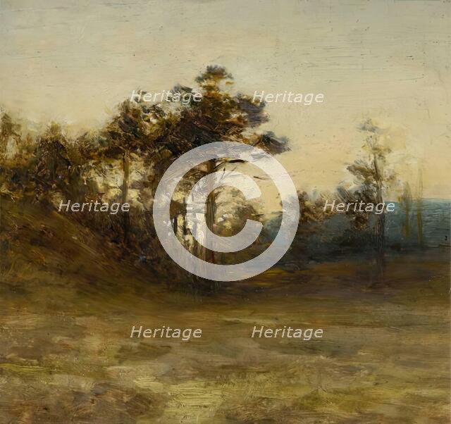 Scots Pines, Sunset, 1900-1924. Creator: Joseph Farquharson.