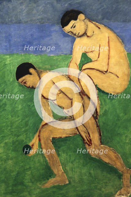 'Game of Bowls', 1908.  Creator: Henri Matisse.