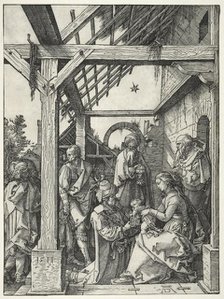 The Adoration of the Magi, 1511. Creator: Albrecht Dürer (German, 1471-1528).