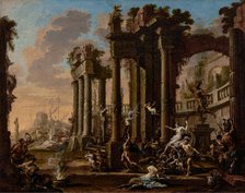 The Triumph of Venus, about 1720-1730. Creator: Alessandro Magnasco.