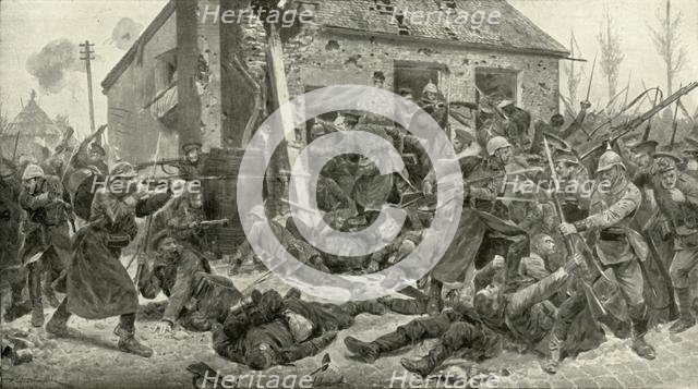 'The Taking of Landrecies', (1919). Creator: Richard Caton Woodville II.