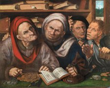 The moneylenders, c.1520. Creator: Massys, Quentin  .
