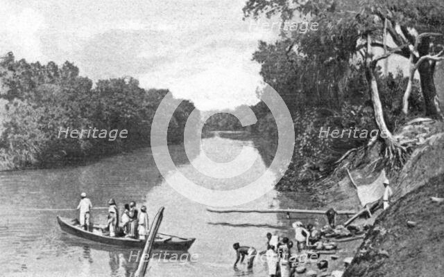 ''La Volta Noire a Koury; L'Ouest Africain', 1914. Creator: L Marc.