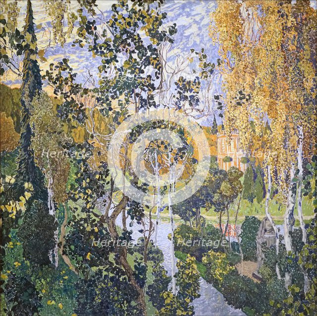 Landscape. Pavlovsk, 1915. Creator: Golovin, Alexander Yakovlevich (1863-1930).