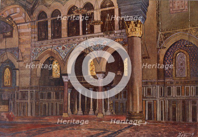 The Mosque of Al-Fath, pub. 1949. Creator: Alhusain Fawzy (19th century).