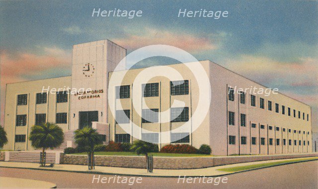 The modern COFARMA Building, Barranquilla', c1940s. Artist: Unknown.