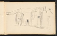 Study of Houses, 1879/1882. Creator: Paul Cezanne.