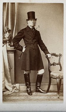 Daniel Seffert, [between 1863 and 1868]. Creator: Warwick's Photographic Studio.