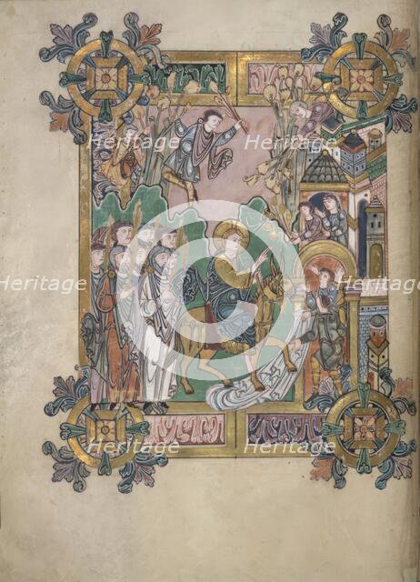 The Entry into Jerusalem, 971-984.  Creator: Unknown.