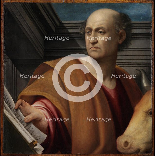 Saint Luke the Evangelist, c1536. Creator: Pordenone, Giovanni Antonio (1483-1539).