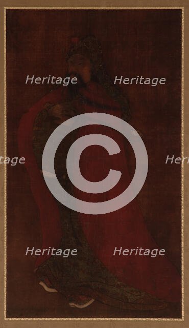 Portrait of a Han emperor, 1279-1368. Creator: Unknown.