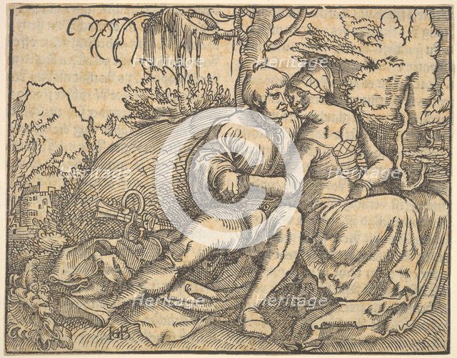 The Sixth of Ten Commandments, from Die zehe gebot. Creator: Hans Baldung.