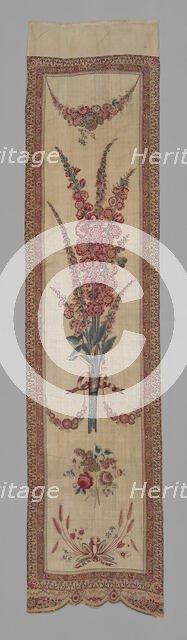 Part of a Bed Set, France, 18th century. Creator: Unknown.