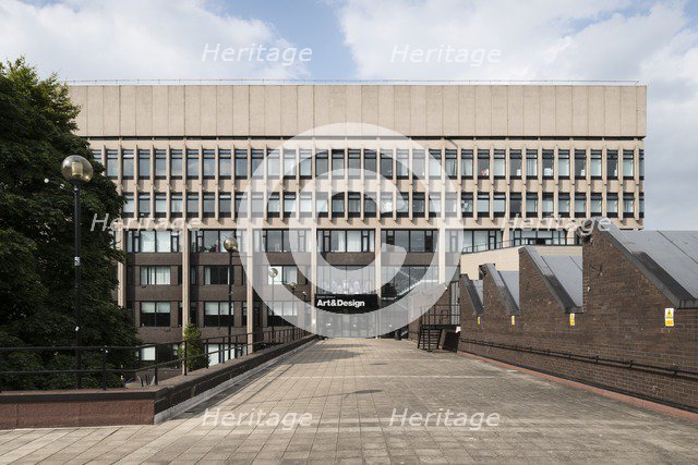 Graham Sutherland Building, Coventry University, Cox Street, Coventry, West Midlands, 2014. Artist: Steven Baker.