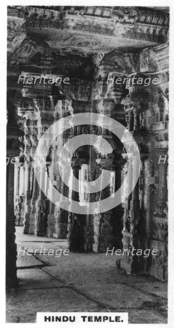Hindu Temple, Vijayanagar, India, c1925. Artist: Unknown