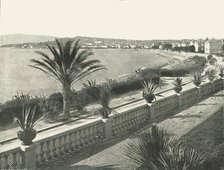 The panorama of La Croisette, Cannes, France, 1895.  Creator: Unknown.