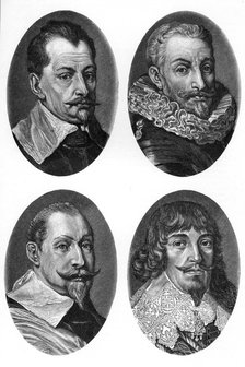 The chief military commanders of the Thirty Years War, 1618-1648 (1903). Artist: Unknown