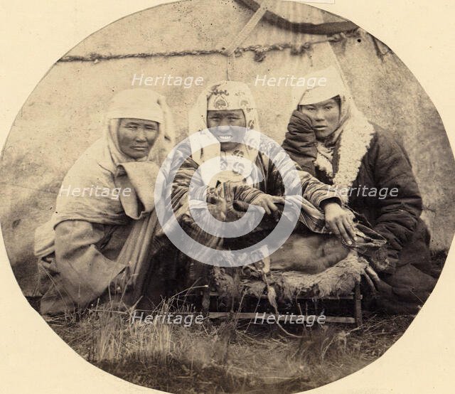 Kirghiz Cradle, 1870. Creator: LK Poltoratskaia.