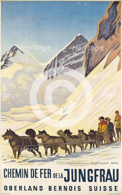 Chemin de Fer de la Jungfrau, 1925.