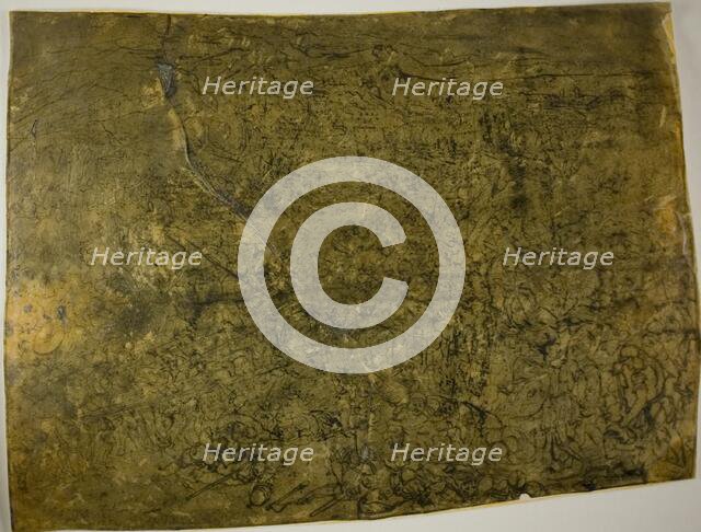 The Great Battle, c. 1883. Creator: Rodolphe Bresdin.