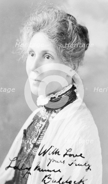 Minnie Baldock, c1908. Artist: Unknown