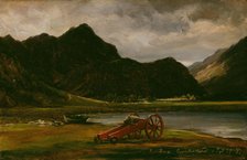 The Cannon at Derwentwater, 1837. Creator: Thomas Fearnley.