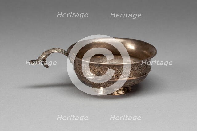 Handled Cup, Tang dynasty (A.D. 618-907), late 7th/first half of 8th century. Creator: Unknown.