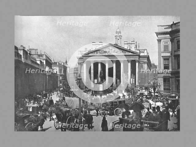 The Royal Exchange, London, c1900. Artist: Frith & Co.