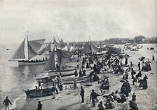 'Great Yarmouth - A Typical Scene on the Beach', 1895. Artist: Unknown.