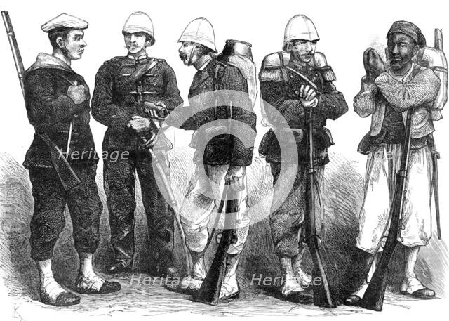 French troops for Tonquin, 1883. Creator: Unknown.