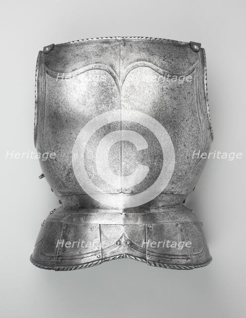 Backplate with Fauld, Southern Germany, 1525/75. Creator: Unknown.