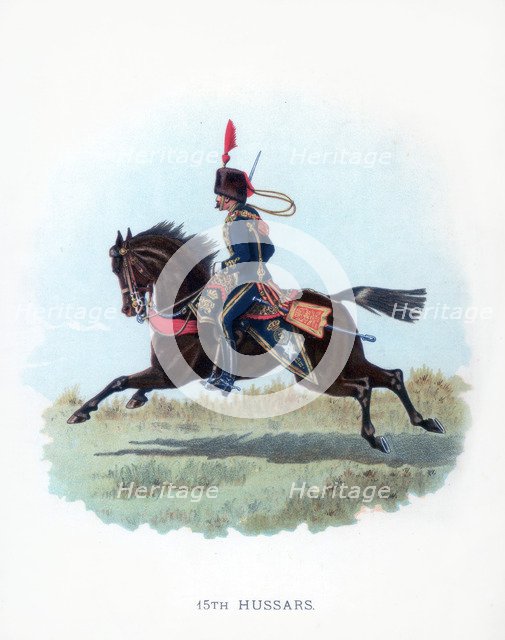 '15th Hussars', 1890. Artist: Unknown