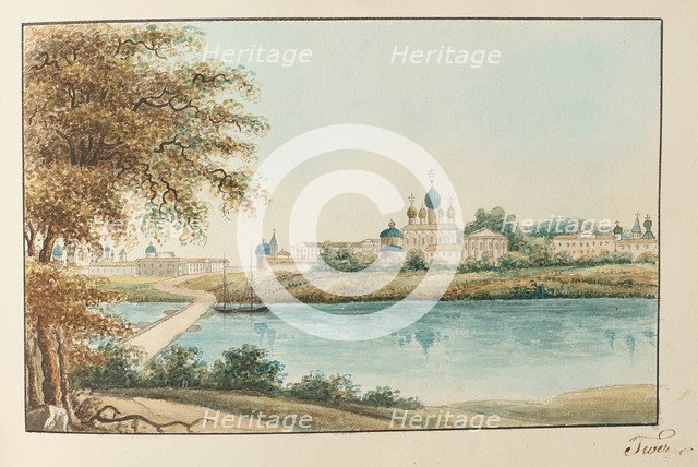 Tver, 1824-1830. Artist: Malmborg, Otto August (1795-1864)