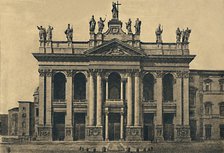 'Roma - Facade of the Basilica of St. John Lateran (Ales. Galilei, 1734)', 1910. Artist: Unknown.