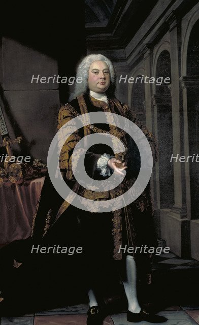 'Sir John Barnard, Lord Mayor 1737', 1738. Artist: Joseph Highmore