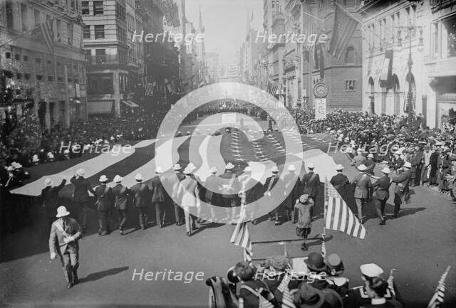 Liberty Parade, 1917 or 1918. Creator: Bain News Service.